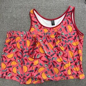 Pop Fit x Cheek Boss Pajama Set size Medium